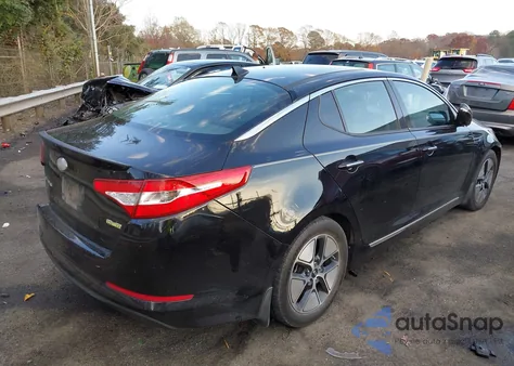 2012 Kia Optima Hybrid Ex из США, поврежденный, VIN KNAGM4AD2C5034280